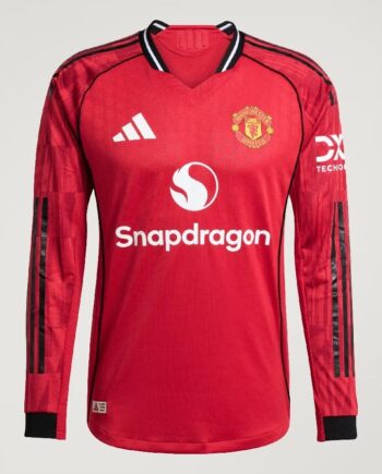Manchester United Home Jersey     2025 26 Authentic-