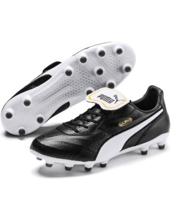 Puma King Top Fg Cleats Black-44 Eu 10   Us