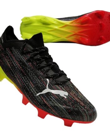 Puma Ultra     Fg Cleats Ag Black-yellow-46 Eu 12 Us